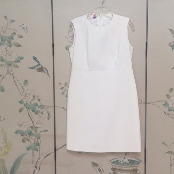 white prada dress